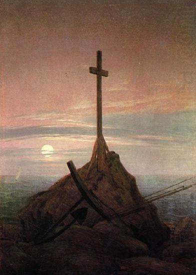 Caspar David Friedrich The Cross Beside The Baltic china oil painting image